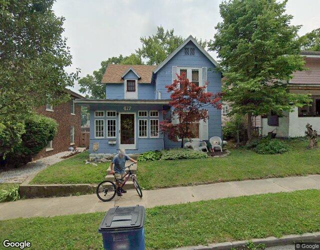 Street view of 417 W Nelson St, Marion