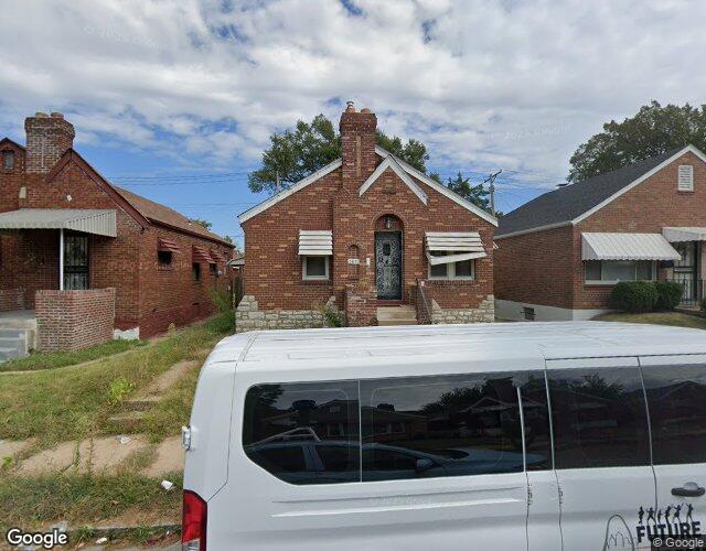Street view of 5851 Ferris Ave St Louis MO 63,210